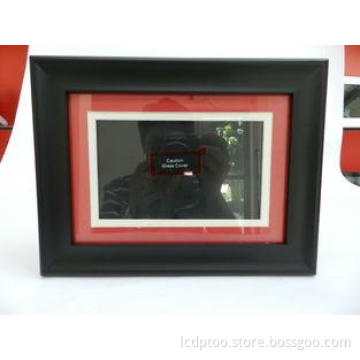 Fashion 7 Inch Wooden Desktop LCD Digital Photo Frame For F